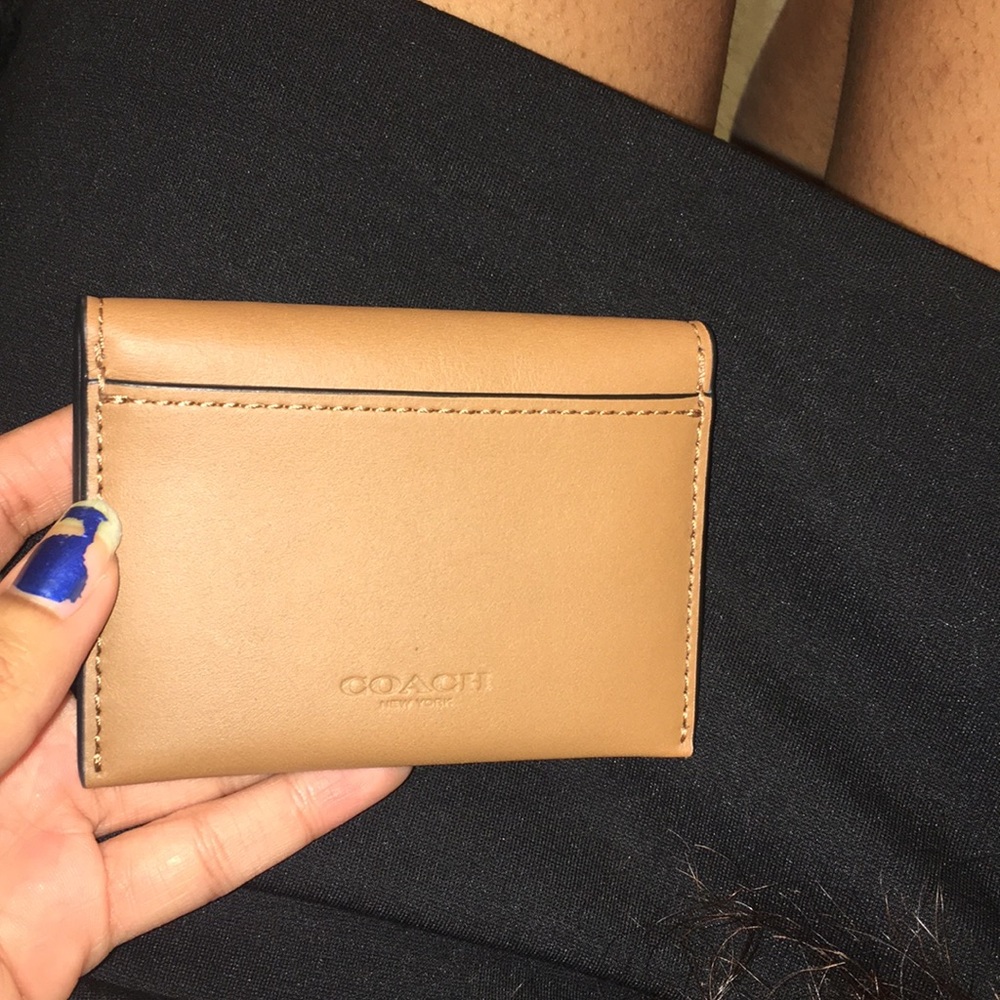 Coach card holder